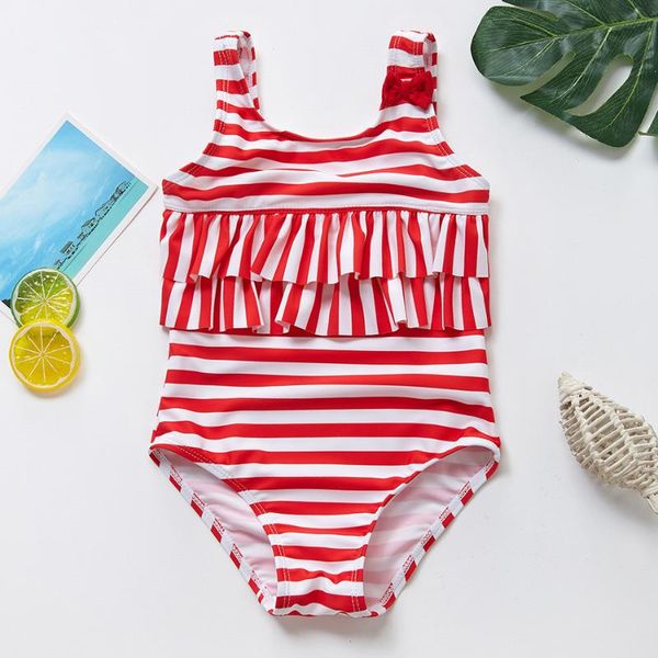 2019 one piece ruffle style swimsuit for girls 3-10years one-piece red striped children's swimwear summer beachwear 9018
2019 one piece ruffle style swimsuit for girls 3-10years one-piece red striped children's swimwear summer beachwear 9018