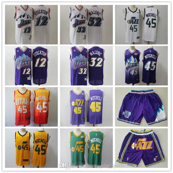 mens utah jazz throwback jersey 12 john stockton 32 karl malone donovan 45 mitchell basketball jerseys basketball shorts purple, Black;red
mens utah jazz throwback jersey 12 john stockton 32 karl malone donovan 45 mitchell basketball jerseys basketball shorts purple, Black;red