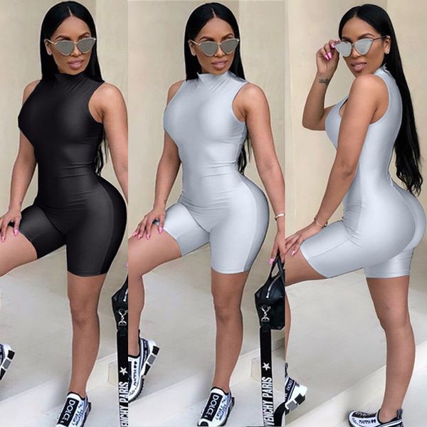 2019 new ladies summer sleeveless women's matte shorts jumpsuit romper women rave clothes one piece outfits clubwear dt1110, Black;white
2019 new ladies summer sleeveless women's matte shorts jumpsuit romper women rave clothes one piece outfits clubwear dt1110, Black;white