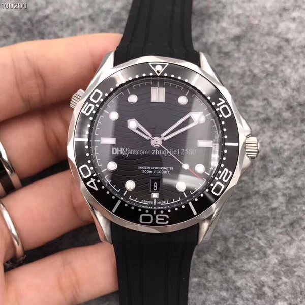 

Ashion часы класса люкс высокого качества Sea Master 007 Джеймс мужские часы семь стиль 42 м