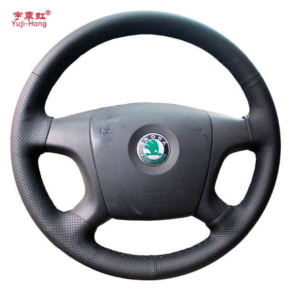 yuji-hong black artificial leather car steering wheel covers case for octavia 2007-2009 hand-stitched cover
yuji-hong black artificial leather car steering wheel covers case for octavia 2007-2009 hand-stitched cover