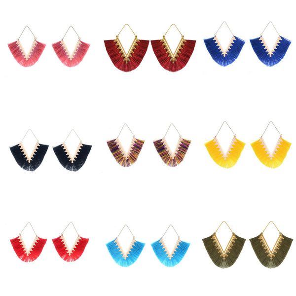 creative colorful v shape tassel pendant earrings dangle triangle fringe eardrop charms ear hooked women geometry earring jewelry gifts, Silver
creative colorful v shape tassel pendant earrings dangle triangle fringe eardrop charms ear hooked women geometry earring jewelry gifts, Silver