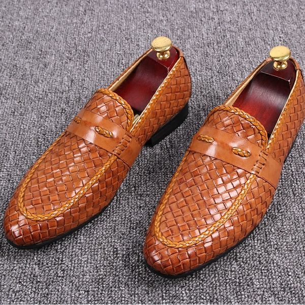 spring new handmade weave oxofords breathable leather mens wedding party shoes, Black
spring new handmade weave oxofords breathable leather mens wedding party shoes, Black