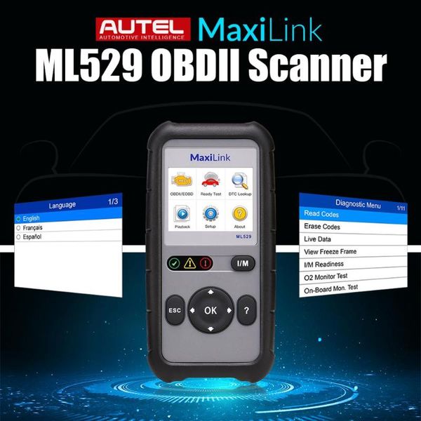 autel maxilink ml529 obdii car scanner auto check engine light diagnostic tool car scan tool code reader
autel maxilink ml529 obdii car scanner auto check engine light diagnostic tool car scan tool code reader