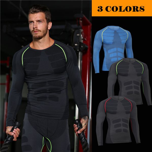 2018 new arrival men running shirts sports shirts compression long sleeve fitness jersey quick drying fitness gym size m-xl z049, Black;blue
2018 new arrival men running shirts sports shirts compression long sleeve fitness jersey quick drying fitness gym size m-xl z049, Black;blue