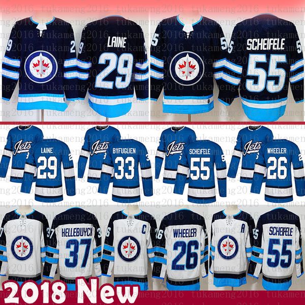 Winnipeg Jets 26 Blake Wheeler Hockey Jersey 29 Patrik Laine 33 Dustin 37 Connor Hellebuyck 55 Mark Scheifele Jerseys
Winnipeg Jets 26 Blake Wheeler Hockey Jersey 29 Patrik Laine 33 Dustin 37 Connor Hellebuyck 55 Mark Scheifele Jerseys