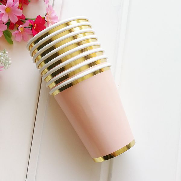 8pcs rose gold paper cups theme party disposable champagne cups straws party tableware for wedding decor birthday
8pcs rose gold paper cups theme party disposable champagne cups straws party tableware for wedding decor birthday