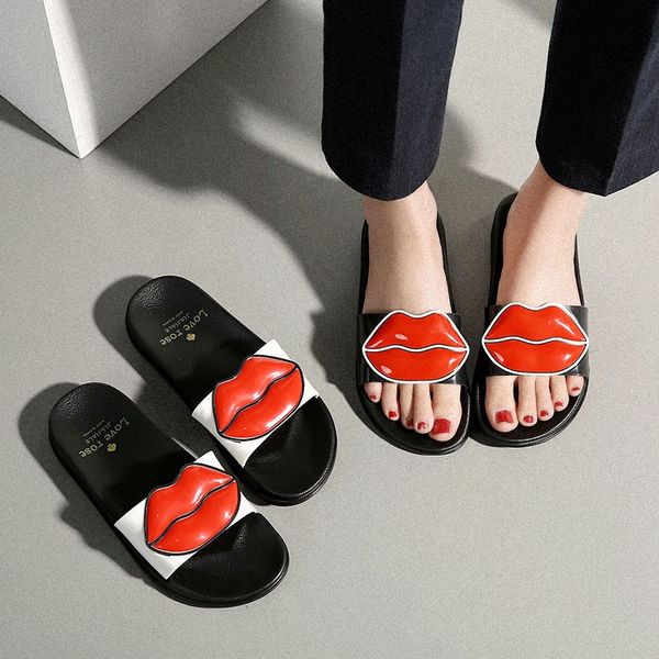 rass ple 2018 lips bathroom slippers flip flops summer shoes eva home indoor slippers anti-slip flip flops slip on slip on shoes, Black
rass ple 2018 lips bathroom slippers flip flops summer shoes eva home indoor slippers anti-slip flip flops slip on slip on shoes, Black