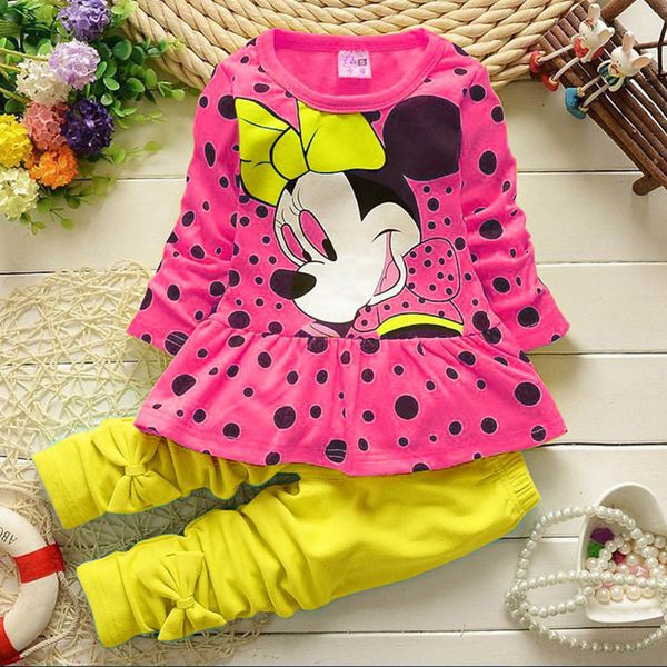 girls clothing sets mickey children clothes set cotton bow t shirt leggings pants baby kids 2 pcs suit costume for 0-4 year, White
girls clothing sets mickey children clothes set cotton bow t shirt leggings pants baby kids 2 pcs suit costume for 0-4 year, White