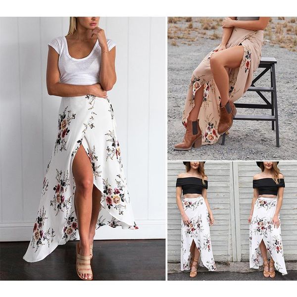 women's irregular lace printed dyeing floral flowers lady vent pigmentation slender casual party holiday long skirt, Black
women's irregular lace printed dyeing floral flowers lady vent pigmentation slender casual party holiday long skirt, Black
