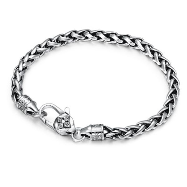 925 sterling silver bracelets bangle buddha mantra vajra weave rope friendship bracelet jewelry, Black
925 sterling silver bracelets bangle buddha mantra vajra weave rope friendship bracelet jewelry, Black