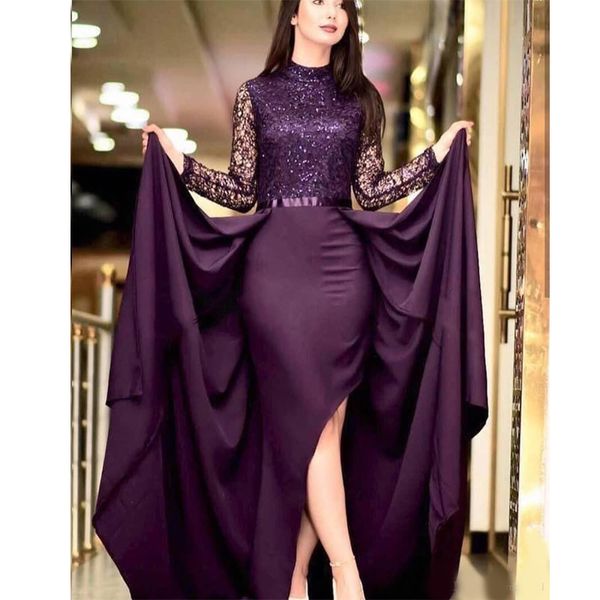 plus size african black girl purple mermaid prom dresses 2020 long long sleeve muslim dubai arabic evening formal dress long dress
plus size african black girl purple mermaid prom dresses 2020 long long sleeve muslim dubai arabic evening formal dress long dress