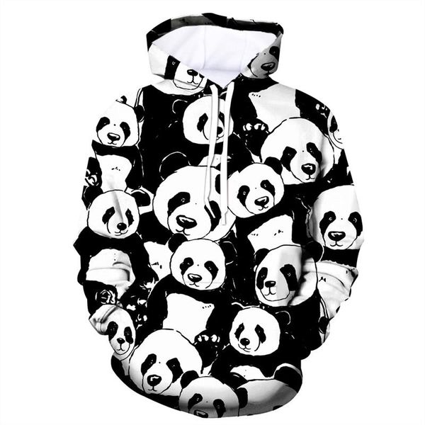 новизна streetwear мужчины толстовка panda черные белый 3d printed вскользь unisex пуловер hoodie с капюшоном толстовка, Black
новизна streetwear мужчины толстовка panda черные белый 3d printed вскользь unisex пуловер hoodie с капюшоном толстовка, Black