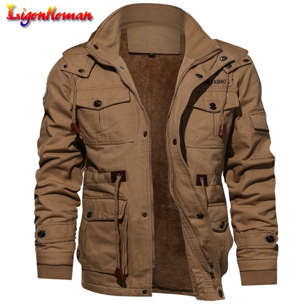 winter brand clothing mens plus size 4xl keep warm jackets thick fleece jackets men tactical army jacket fg033, Black;brown
winter brand clothing mens plus size 4xl keep warm jackets thick fleece jackets men tactical army jacket fg033, Black;brown