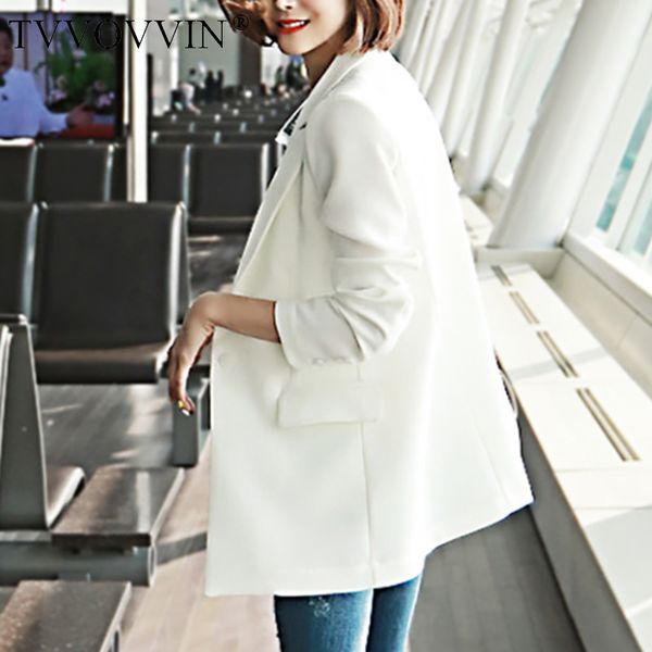 women's suits & blazers tvvovvin 2021 spring casual fashion women loose temperament solid color single button long-sleeved blazer njn2, White;black
women's suits & blazers tvvovvin 2021 spring casual fashion women loose temperament solid color single button long-sleeved blazer njn2, White;black