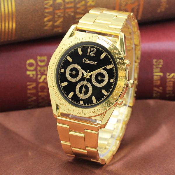 2019 men golden stainless steel men watch luxury tachymeter steel watch six pin watches quartz men's relogio masculino a40, Slivery;brown
2019 men golden stainless steel men watch luxury tachymeter steel watch six pin watches quartz men's relogio masculino a40, Slivery;brown