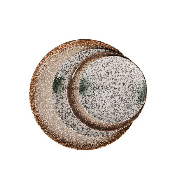 creative personality ceramic japanese dish vintage cutlery and wind plate korean disc home dining dish steak plate
creative personality ceramic japanese dish vintage cutlery and wind plate korean disc home dining dish steak plate