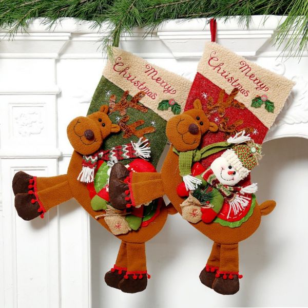 christmas stocking creative exquisite fashion christmas stocking children's gift bags decorations
christmas stocking creative exquisite fashion christmas stocking children's gift bags decorations
