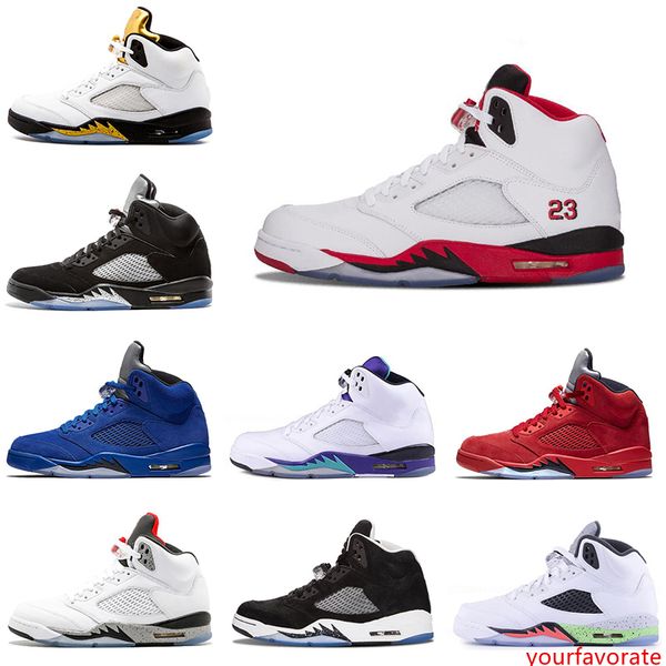 wholesale 5s mens basketball shoes cdp black grape blue suede fire red flight suit men trainers sneaker 5 sports shoe size 8-13
wholesale 5s mens basketball shoes cdp black grape blue suede fire red flight suit men trainers sneaker 5 sports shoe size 8-13