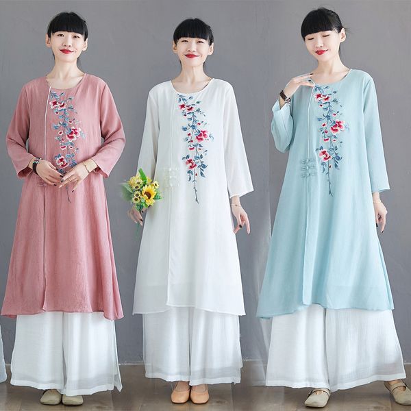 summer retro mid-length large size embroidery ethnic-style chinese style long service simple slim dress, Black;gray
summer retro mid-length large size embroidery ethnic-style chinese style long service simple slim dress, Black;gray