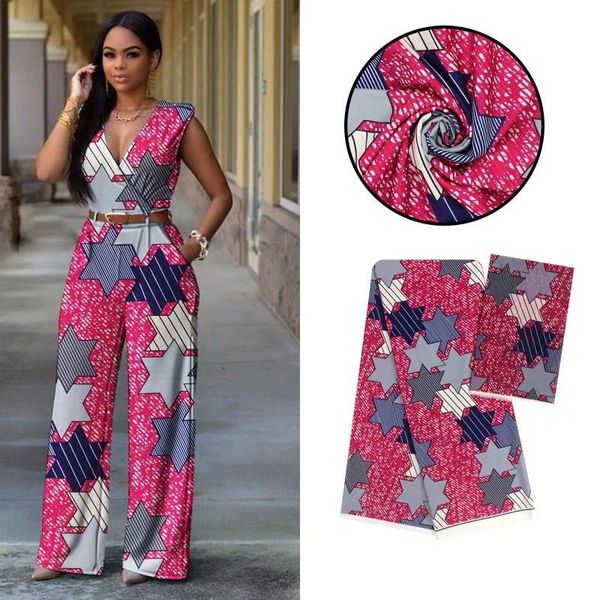 

4Yards Fashion fuchsia background printed pattern african audel.modell silk lace fabric and 2Yds chiffon scarf for dress VS13-6