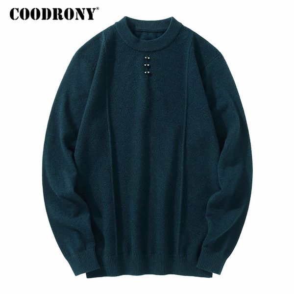 coodrony merino wool sweater men casual o-neck pullover men clothes 2018 autumn winter thick warm knitted cashmere sweaters 8308, White;black
coodrony merino wool sweater men casual o-neck pullover men clothes 2018 autumn winter thick warm knitted cashmere sweaters 8308, White;black