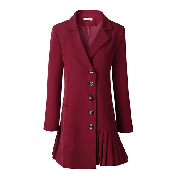 swyivy women clothing blazer dress women mid-length slim long-sleeve blazer dress elegant work casual party, White;black
swyivy women clothing blazer dress women mid-length slim long-sleeve blazer dress elegant work casual party, White;black