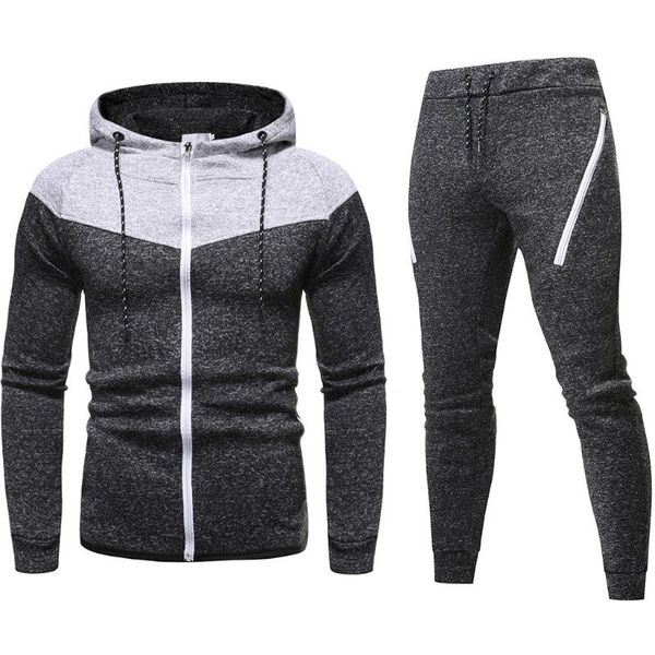men tracksuit hoodies two piece +pants men's brand clothing sweatshirts pullover sport shirts autumn winter chandal hombre, Gray
men tracksuit hoodies two piece +pants men's brand clothing sweatshirts pullover sport shirts autumn winter chandal hombre, Gray