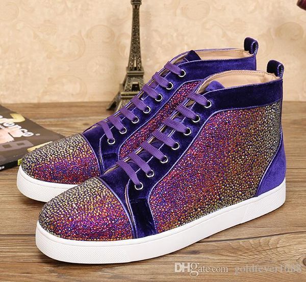 drop shipping new casual wholesale rhinestone sneakers shoes luxury men casual shoes high red bottom sneaker, outdoor flat, Black
drop shipping new casual wholesale rhinestone sneakers shoes luxury men casual shoes high red bottom sneaker, outdoor flat, Black