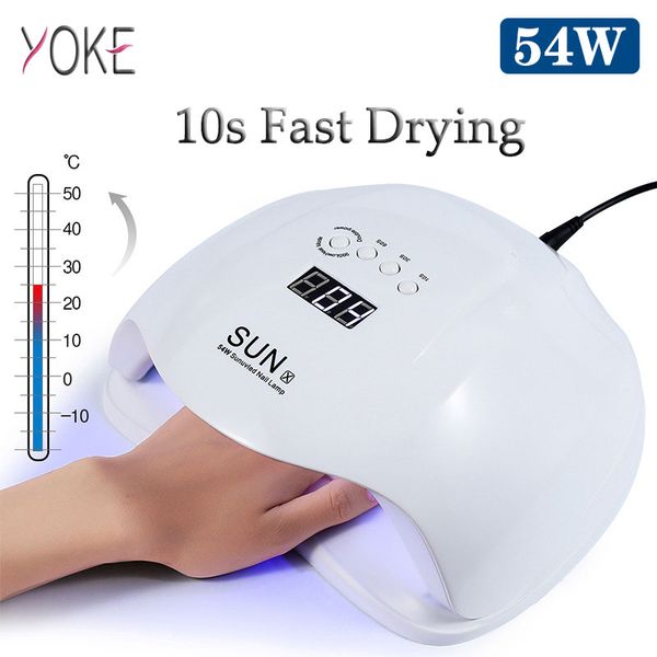 led nail lamp for manicure 54w nail dryer machine uv lamp for curing uv gel polish lcd display curring gel dryer
led nail lamp for manicure 54w nail dryer machine uv lamp for curing uv gel polish lcd display curring gel dryer