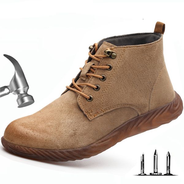 welding work boots male steel head anti-smash anti-stab penetration male boots deodorant non-slip safety protective, Black
welding work boots male steel head anti-smash anti-stab penetration male boots deodorant non-slip safety protective, Black