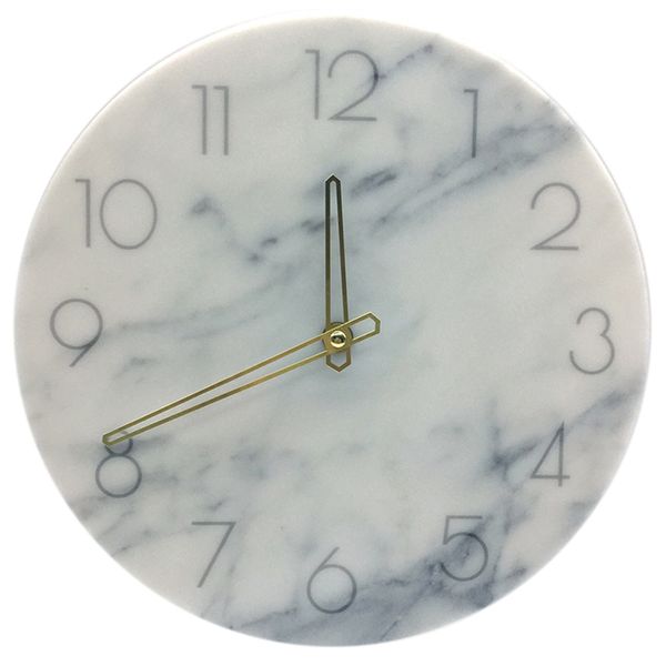 nordic marble wall clock modern minimalist bedroom art clocks personality creative living room fashion wall watch(white
nordic marble wall clock modern minimalist bedroom art clocks personality creative living room fashion wall watch(white