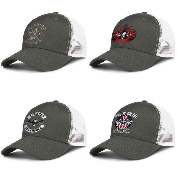 avenged sevenfold love it or die mens and women adjustable trucker meshcap design fitted cute stylish baseballhats new a7x albums a7x, Blue;gray
avenged sevenfold love it or die mens and women adjustable trucker meshcap design fitted cute stylish baseballhats new a7x albums a7x, Blue;gray