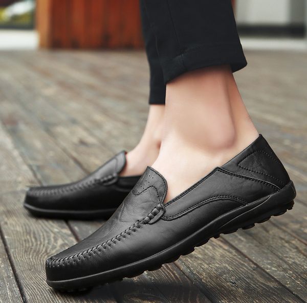 soft leather men loafers new handmade casual shoes men moccasins for split leather flat shoes big size 38-47 zapatos hombre, Black
soft leather men loafers new handmade casual shoes men moccasins for split leather flat shoes big size 38-47 zapatos hombre, Black