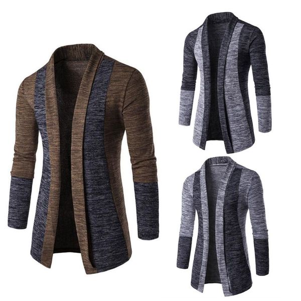 mens color block patchwork jacquard casual office knitwear jacket plus size winter long sleeve slim open front cotton sweater, Black
mens color block patchwork jacquard casual office knitwear jacket plus size winter long sleeve slim open front cotton sweater, Black
