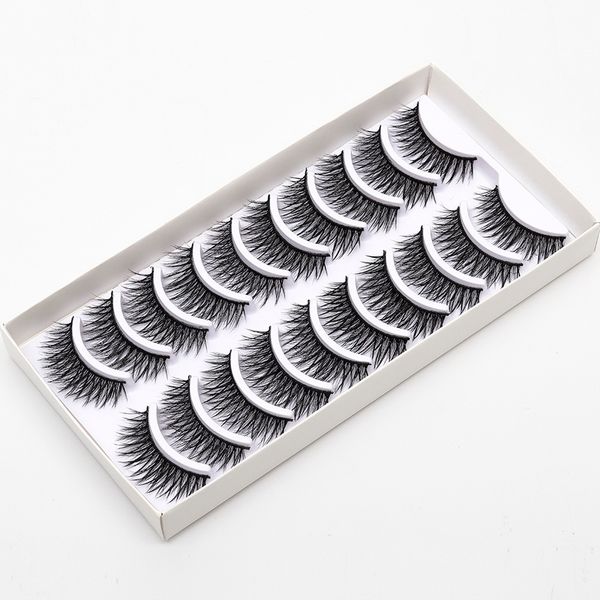 false eyelashes 10 pairs 3d faux mink lashes natural long extension handmade soft eye reusable full strip
false eyelashes 10 pairs 3d faux mink lashes natural long extension handmade soft eye reusable full strip