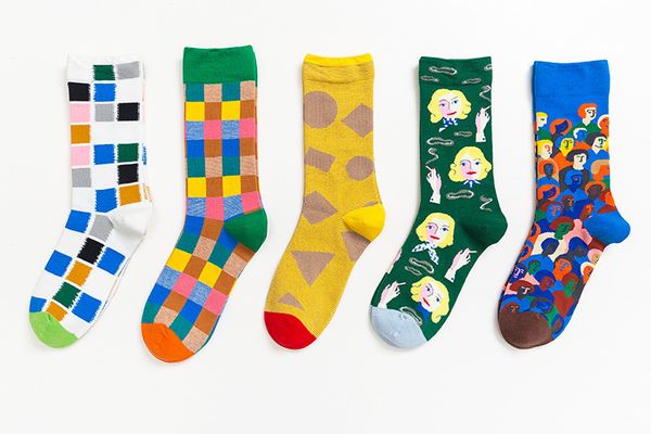 2020 новое поступление harajuku стиль пара носки woemn и мужские короткие носки творческий абстрактная живопись и геометрические повседневны, Black;white
2020 новое поступление harajuku стиль пара носки woemn и мужские короткие носки творческий абстрактная живопись и геометрические повседневны, Black;white