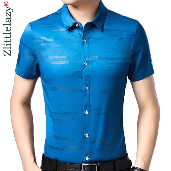 2019 new casual summer luxury striped short sleeve slim fit men shirt streetwear social dress shirts mens fashions jersey 50568, White;black
2019 new casual summer luxury striped short sleeve slim fit men shirt streetwear social dress shirts mens fashions jersey 50568, White;black