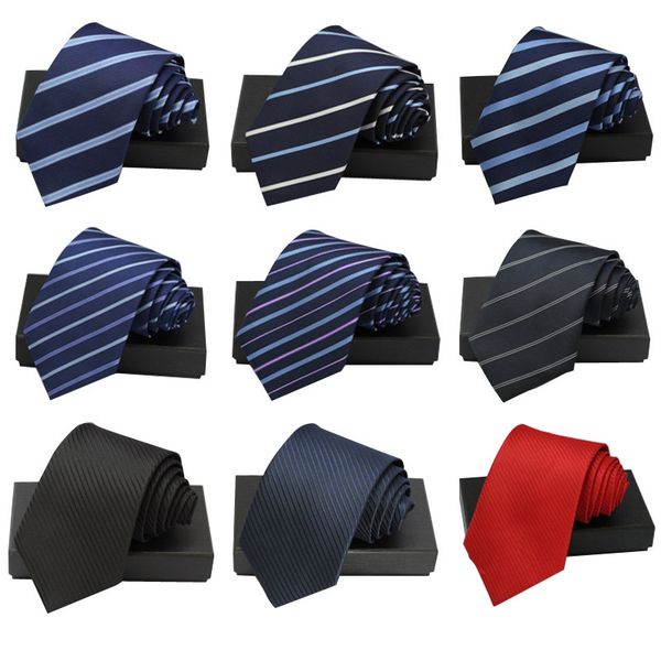 blue red solid groom ties modern stripe neck ties for wedding business fashion tuxedo men's accessories, Red;black
blue red solid groom ties modern stripe neck ties for wedding business fashion tuxedo men's accessories, Red;black