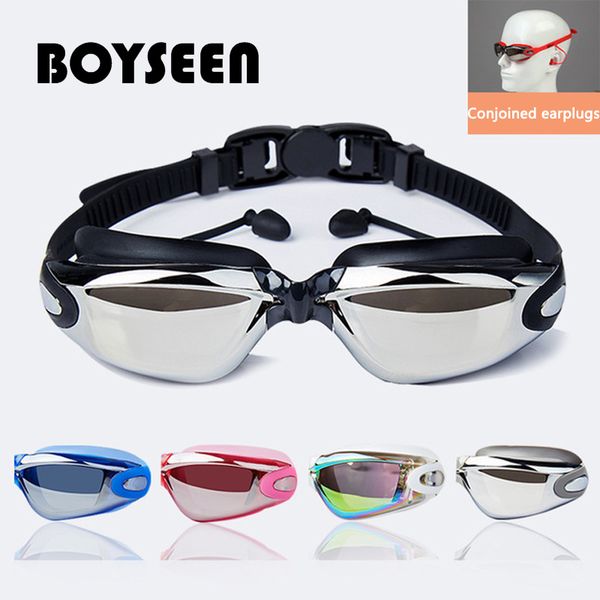swimming goggles men women colorful pool earplug professional uv silicone waterproof arena swim eyewear diving glasses, White;black
swimming goggles men women colorful pool earplug professional uv silicone waterproof arena swim eyewear diving glasses, White;black