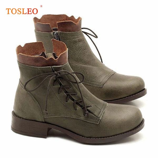 71 women's ankle boots round toe low heel cross tied pu winter vintage ladies shoes lace up green blue brown 34-43 large size, Black
71 women's ankle boots round toe low heel cross tied pu winter vintage ladies shoes lace up green blue brown 34-43 large size, Black
