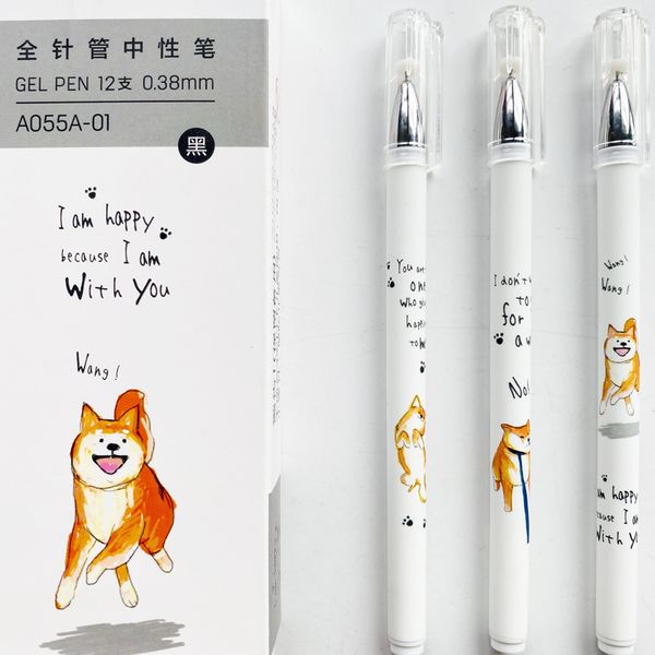 2pcs/lot kawaii cute dog shiba inu gel pen rollerball pen school office supply student stationery 0.38mm black ink
2pcs/lot kawaii cute dog shiba inu gel pen rollerball pen school office supply student stationery 0.38mm black ink