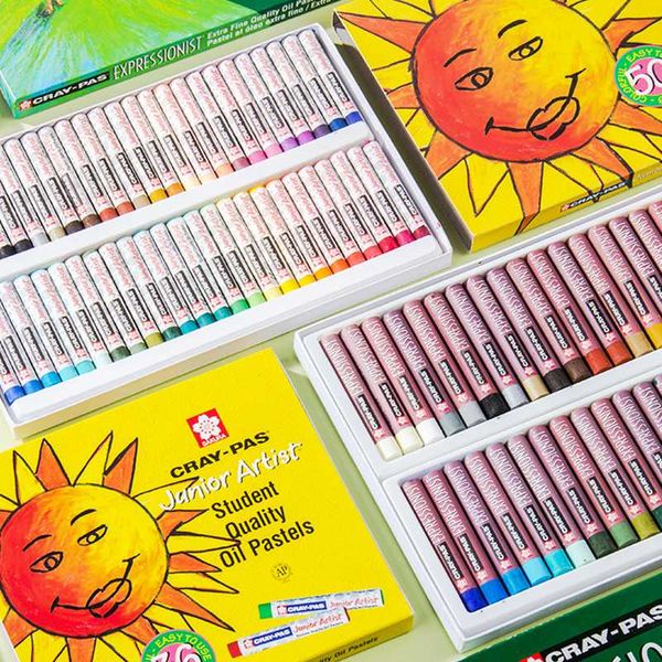 12/24/50 lovely sakur brand oil painting stick professional grade washable art graffiti coloring painting set children's crayons
12/24/50 lovely sakur brand oil painting stick professional grade washable art graffiti coloring painting set children's crayons