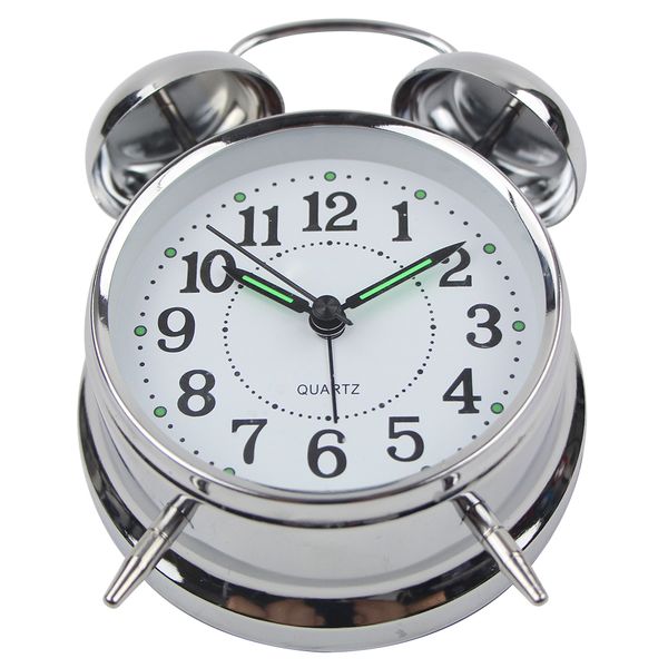 design lmetal desk clocks quartz wake up light alarm watch sellingtable alarm clock modern