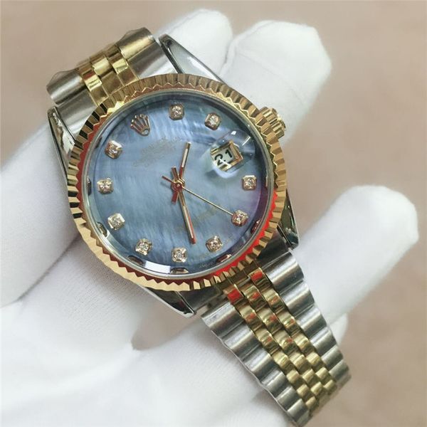 mens women brand fashion quartz 2020 new waterproof watches 16233 watch silver shell stainless steel watches montre orologio di lusso, Slivery;brown
mens women brand fashion quartz 2020 new waterproof watches 16233 watch silver shell stainless steel watches montre orologio di lusso, Slivery;brown