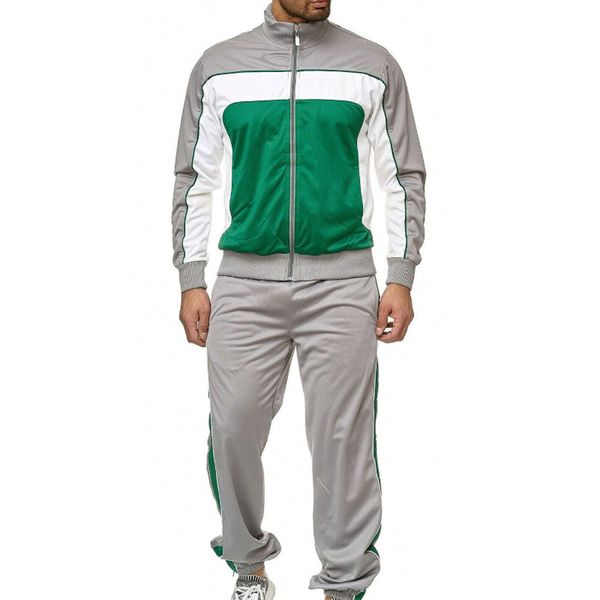 kancoold 2 pieces zipper tracksuit men set sporting sweatsuit men clothes patchwork hooded hoodies jacket pants track suits male, Black;brown
kancoold 2 pieces zipper tracksuit men set sporting sweatsuit men clothes patchwork hooded hoodies jacket pants track suits male, Black;brown