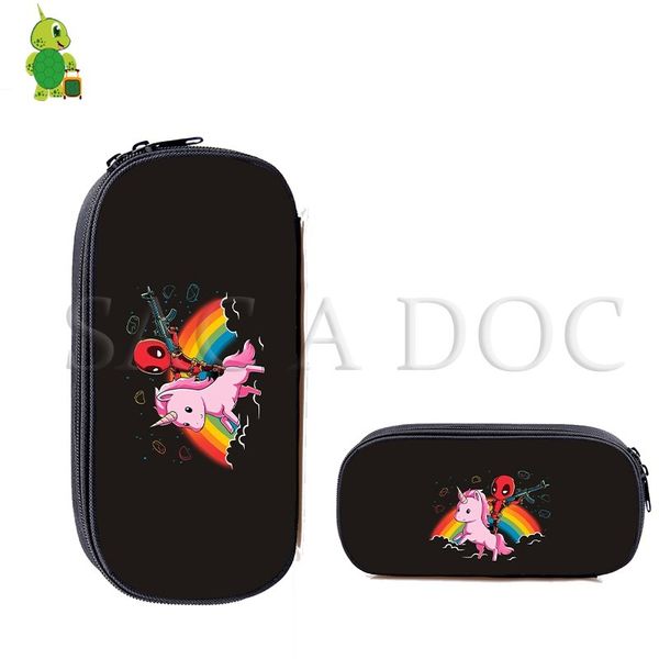 deadpool rainbows unicorn cosmetic bags cartoon pencil bag boys girls kids school supplies funny unicorn makeup bag
deadpool rainbows unicorn cosmetic bags cartoon pencil bag boys girls kids school supplies funny unicorn makeup bag