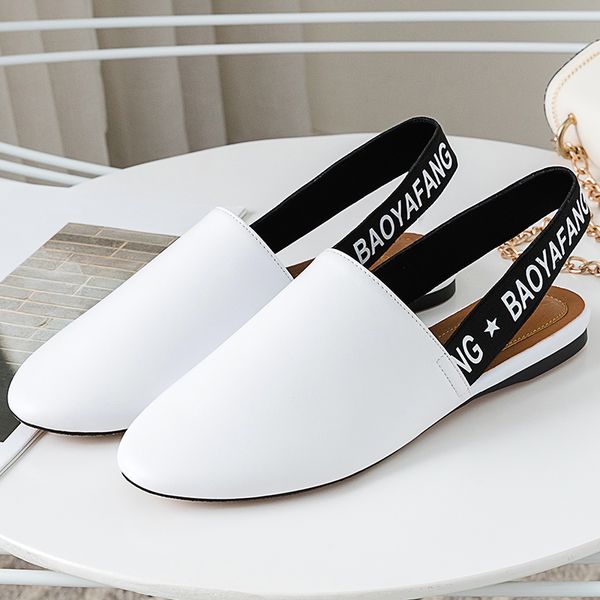 baoyafang 2020 new arrival flat slingbacks women fashion summer shoes woman wedding shoes female round toe big size 34-42, Black
baoyafang 2020 new arrival flat slingbacks women fashion summer shoes woman wedding shoes female round toe big size 34-42, Black