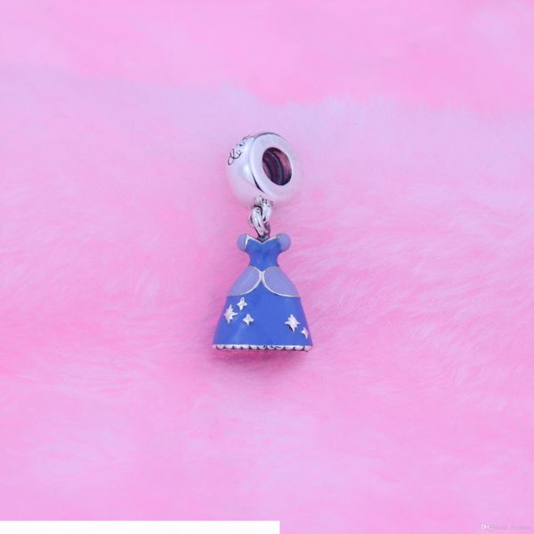 loose beads fits for designer bracelets 925 sterling silver diy beads for jewelry making cinderella dress dangle charm with blue enamel wome, Black
loose beads fits for designer bracelets 925 sterling silver diy beads for jewelry making cinderella dress dangle charm with blue enamel wome, Black