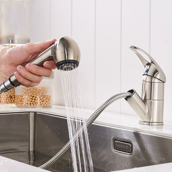 4 colors single lever kitchen faucet pull out sprayer prep kitchen sink faucet pull out bar sink taps polished bathroom
4 colors single lever kitchen faucet pull out sprayer prep kitchen sink faucet pull out bar sink taps polished bathroom
